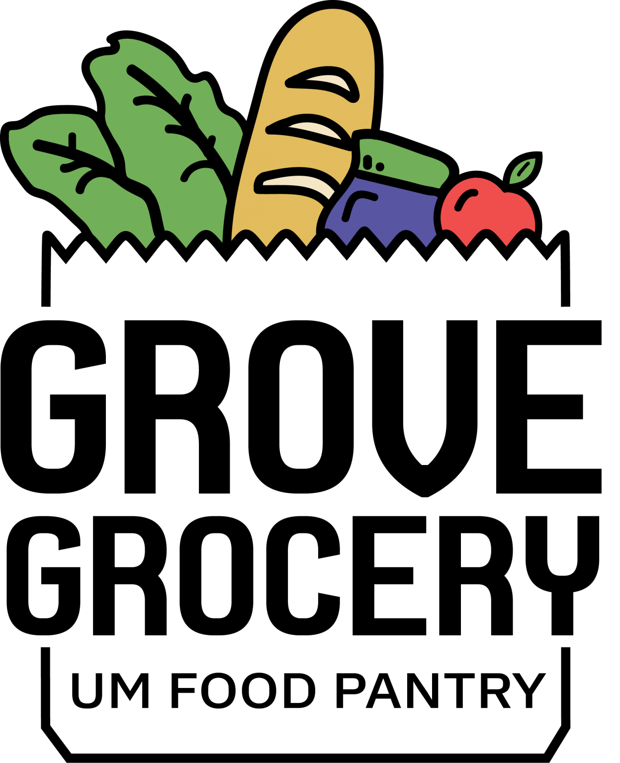 Food Bank Logo Grove Grocery The UM Food Pantry